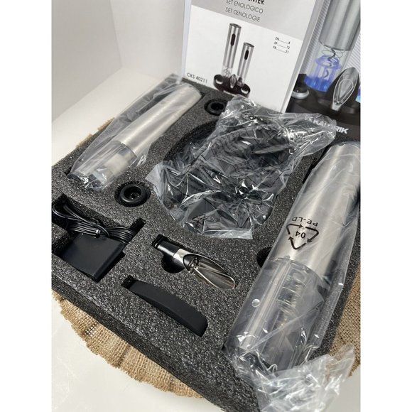 KALORIK Wine Center Opener Preserver Vacuum Seal and Charging Base NEW in Box - Picture 5 of 15